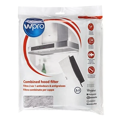 Obrázek Whirlpool Indesit 484000008524 tukový filtr odsavač par C00380049 UCF016, kombifilter, fettfilter, aktivkohle, zuschneidbar 470X570 mm, 450G/m²