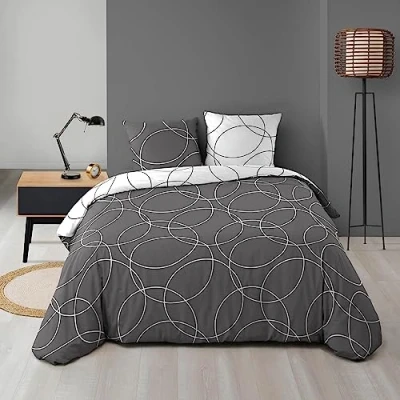 Obrázek douceur d&#039;Intérieur povlečení, polyester, vícebarevné, 220 x 240 cm, cm