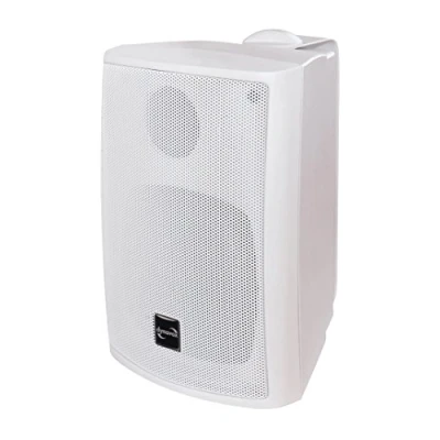 Obrázek Dynavox PB402 HiFi Box s nástěnným držákem, kompaktní 3cestný reproduktor, bílý