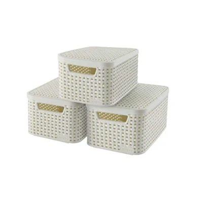 Obrázek Curver 3 er Set STYLE Box S mit Deckel creme