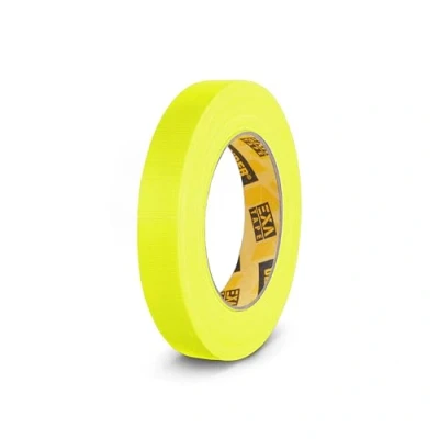 Obrázek Adam Hall Accessories 58064NYEL Gaffer lepicí páska 19 mm x 25 m neonově žlutá