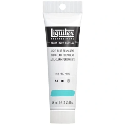 Obrázek Liquitex 1045770 Professional Heavy Body akrylová barva v umělecké kvalitě s vynikající stálostí na světle máslové konzistenci, 59 ml tuba modrá permanentní