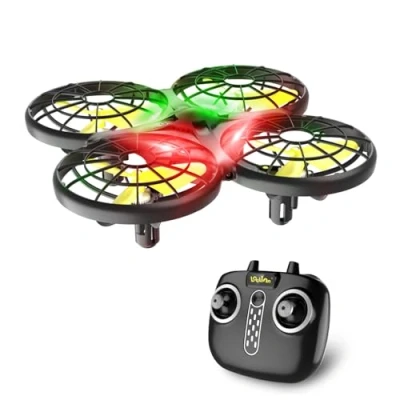 Obrázek Loolinn Dron pro děti dárek mini dron, RC kvadrokoptéra s technologií proti kolizím / bezpečné děti/Snadné létání 360 Flips doba letu 20 minut (dárek děti)