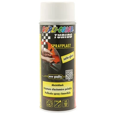 Obrázek DUPLI COLOR 388057 Sprej plast bílý hedvábně lesklý 400 ml