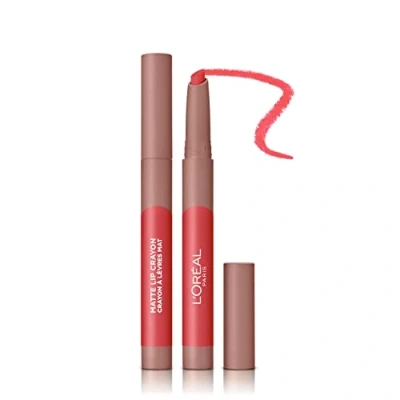 Obrázek L&#039;Oréal Paris Infaillible Matte Lip Crayon 108 Hot Apricot, 1 kus