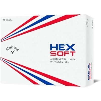 Obrázek Callaway Golf Hex Soft golfové míče, bílé