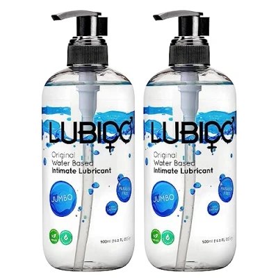 Obrázek Lubido Originální lubrikační gel na bázi vody bez parabenů Jumbo 500 ml (balení 2 ks)