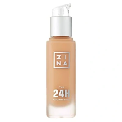 Obrázek 3INA MAKEUP The 24H Foundation 639 tmavě tělově žlutý podklad se žlutým podtónem podkladový make up vhodný pro odstín pleti 24hodinová receptura vodotěsný Vegan bez obsahu Cruelty
