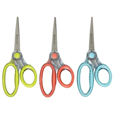 Obrázek Westcott E pro 15867 00 Nůžky Microban X Ray, Komfortní úchyt Polykarbonát, 18 cm, barevně tříděné