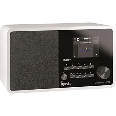 Obrázek Imperial DABMAN i150 internetové rádio/digitální rádio (internet, DAB+ / DAB, UKW, USB, WLAN, 2,8&quot; barevný displej) bílé