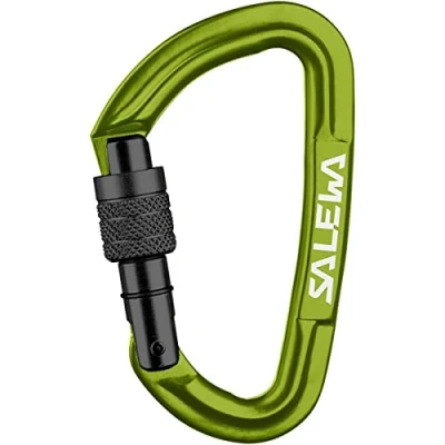 Obrázek SALEWA HOT G3 SCREW CARABINER, FLUO GREEN