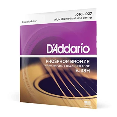 Obrázek D&#039;Addario EJ38H Phosphor bronzová strunová sada pro 12struny 0,03 cm 0,06 (.012 027 palců)