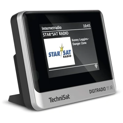 Obrázek TechniSat DIGITRADIO 11 IR DAB+ a internetové rádio adaptér (LAN, barevný displej, Bluetooth, dálkové ovládání, budík, bez reproduktorů, optimální pro upgrade stávajících HiFi zařízení)