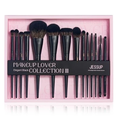 Obrázek Jessup Sada štětců na make up 14 kusů: obličej, oči, pudr, oční stíny, základ a štětec korektor dárkové balení T336 G