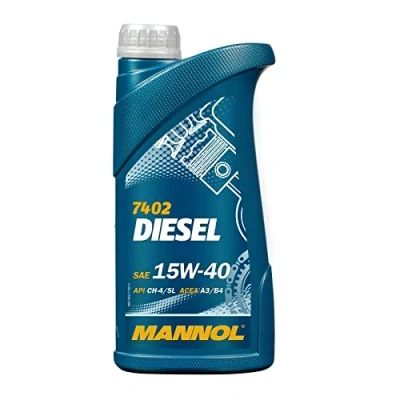 Obrázek Univerzální motorový olej 1 l Mannol Diesel 15W 40