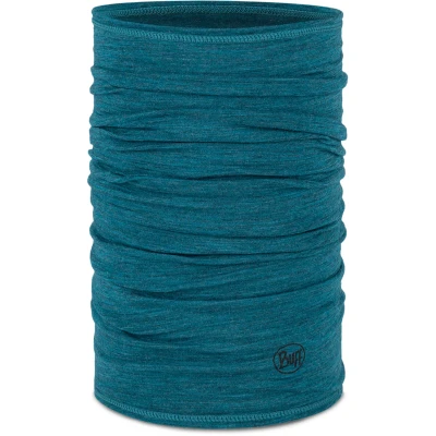Obrázek BUFF Merino Lightweight Multifunktionstuch Solid Teal Blue Unisex Erwachsene