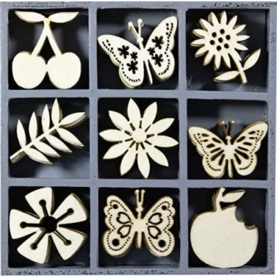 Obrázek Knorr Prandell 2118521108 Holzornamentbox, Motiv Obst, Schmetterlinge, Blumen