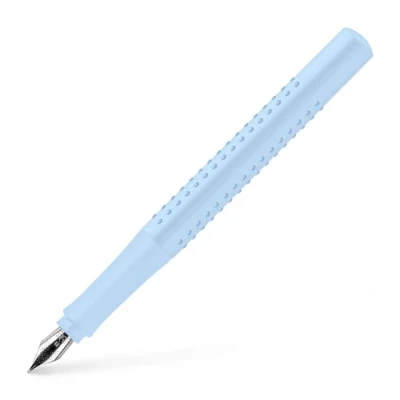 Obrázek FABER CASTELL 140846 plnicí pero Grip 2010, šířka pera B, sky modré, 1 kus