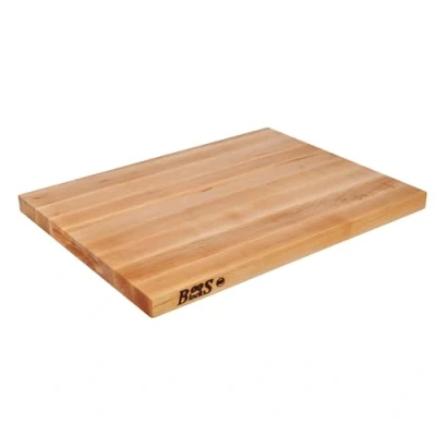Obrázek Boos Block Profesionální krájecí prkénko velké 40 x 25 2,5 cm javor dřevo servírovací na krájení antibakteriální s rukojetí svačinu