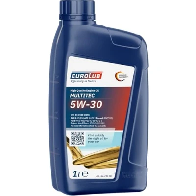 Obrázek EUROLUB MULTITEC SAE 5W 30 (Ford) motorový olej, Made in Germany, 1 litr