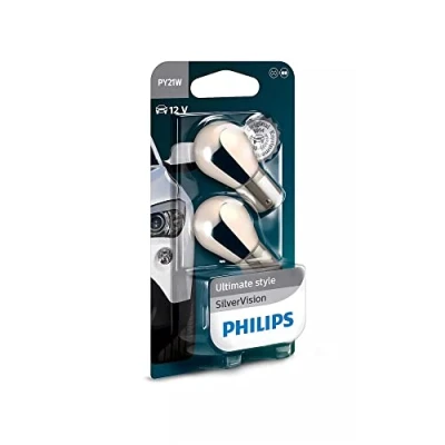 Obrázek Philips automotive lighting 12496SVB2 kulová lampa PY21W SilverVision