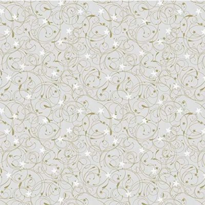 Obrázek Heyda 204875516 Skládací listy průhledné (Curlie &amp; Stardust) 15 x cm, Curlie gold zlatá