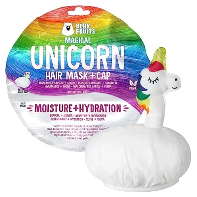 Obrázek Bear Fruits Magická hydratační maska na vlasy 20 ml + unicorn digestoř