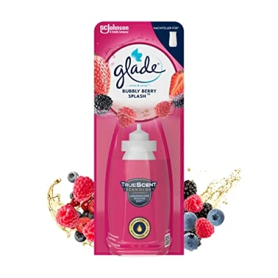 Obrázek Glade (Brise) Sense &amp; Spray náhradní náplň (pro zařízení osvěžovač vzduchu), Bubbly Berry Splash 18 ml