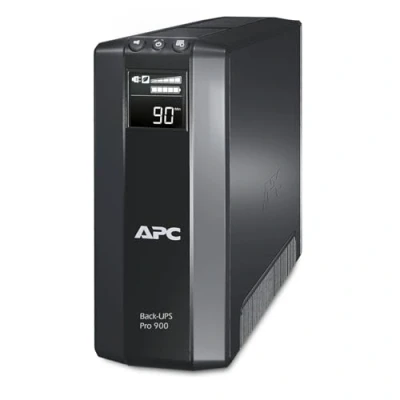 Obrázek APC by Schneider Electric Back UPS PRO USV 900VA výkon BR900G GR vč. 150. 000 Euro pojištění ochrany zařízení (5 výstupů, úspora proudu, multifunkční displej)
