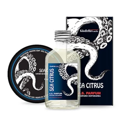 Obrázek THE GOODFELLAS&#039; SMILE Seacitrus DUO SET. Shaving Soap and Aftershave Set, 500 g