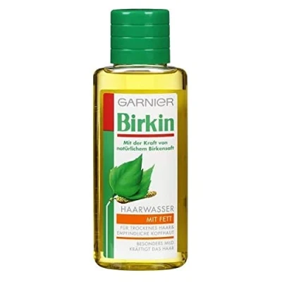 Obrázek Garnier Voda na vlasy, s tukem, vlasová kúra pro suché vlasy březovou vodou, urychluje růst vlasů, Birkin, 1 x 250 ml