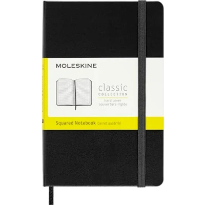 Obrázek Barevný zápisník Moleskine , černá kapsa