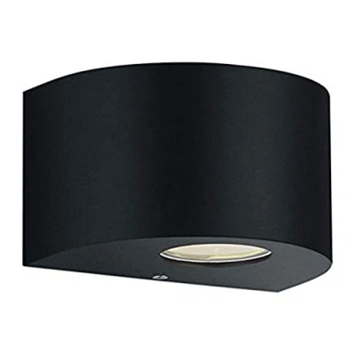 Obrázek Reality Leuchten LED Venkovní nástěnné svítidlo Rosario R28232632, plast černý matný, vč. 2x 2 W LED, osvětlení nahoru a dolů se šablonami