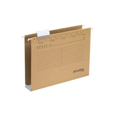 Obrázek Jalema 2655214570 Atlanta Serie E závěsné Sběratelská A4, 50 mm, 1 ks balení, přírodně hnědá