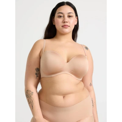 Obrázek Lindex Strapless Pushup podprsenka, Ženy, Velikost: 90B, Beige