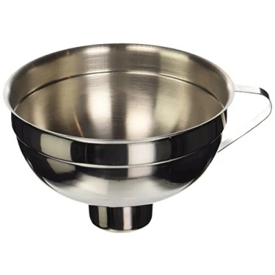 Obrázek KitchenCraft Trychtýř na marmeládu, nerezová ocel, stříbro
