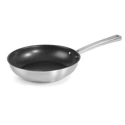 Obrázek LACOR 45324 Foodie Pfanne mit Quantanium Antihaftbeschichtung, Edelstahl 18/10, 24 cm