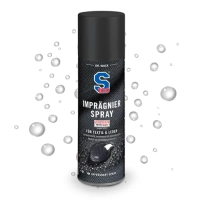 Obrázek DR. WACK impregnační sprej S100 300 ml impregnace motocyklového oblečení ochrana před vlhkostí, vyblednutím a odpařováním chladu prostředek na textil kůži vysoce kvalitní péče