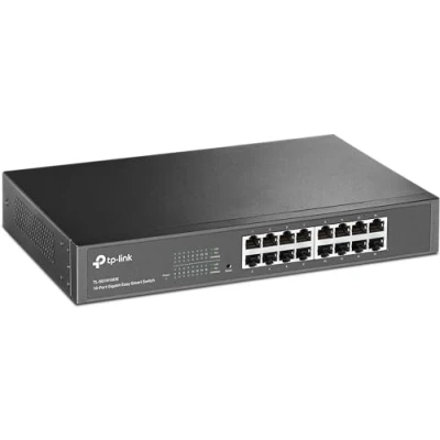 Obrázek TP Link TL SG1016DE 16 Portový Gigabit Unmanaged Pro Switch (Plug &amp; Play, gigabitové porty, kovové skříně, VLAN, QoS, doživotní záruka)