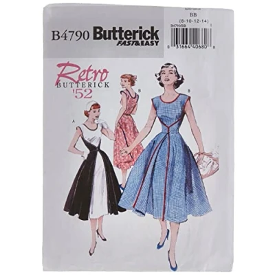 Obrázek Butterick Střihový vzor, papír, neutrální, BB (8 10 12 14)