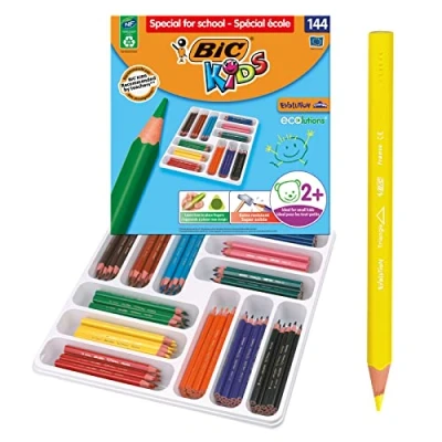 Obrázek BIC Kids pastelka ECOlutions Evolution Triangle, trojhranná rukojeť., vícebarevné