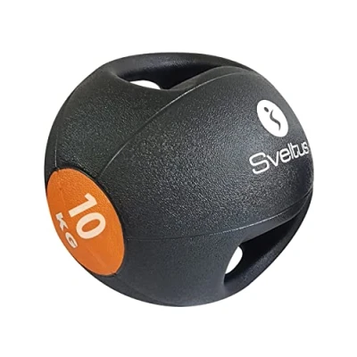 Obrázek Sveltus Medizinball mit Griffen, 10 kg