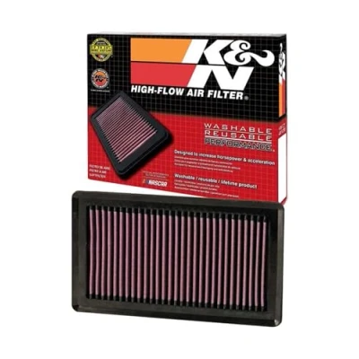Obrázek K&amp;N 33 2375 motorový vzduchový filtr: vysoce výkonný, pratelný, náhradní filtr, zvýšený výkon, 2004 2019 (NV200, AD, Cube, Evalia, Wingroad, March, Micra, other select model)