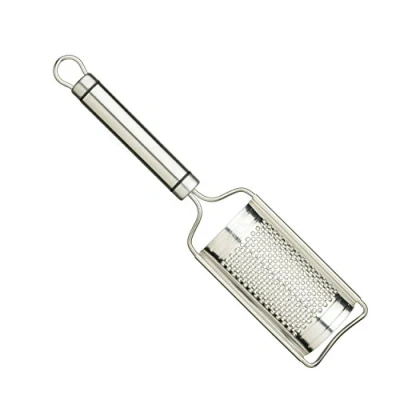 Obrázek KitchenCraft Professionelle Käsereibe/Muskatraffel, Edelstahl, Silber, 1.9 x 5.9 25.9 cm, 6 Einheiten