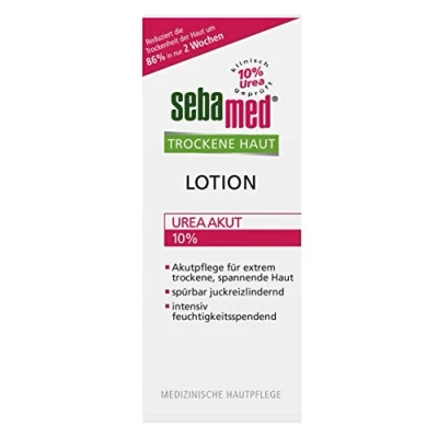 Obrázek Sebamed Suchá pleťová voda Urea Akut 200 ml, znatelně zmírňuje pocit napětí, drsnost a svědění pomáhá obnovit přirozenou hydrataci pokožky