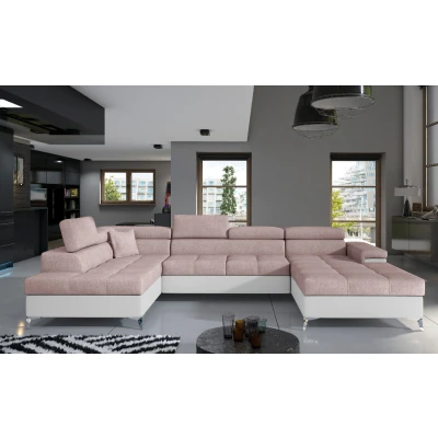 Obrázek Eduardo sedací souprava Materiál / Dekor: Omega 91, Ekokůže Soft 17, Orientace: Levá