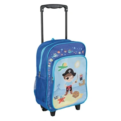Obrázek Idena 2 v 1 dětský batoh Trolley, Modrá (pirát), Pirát