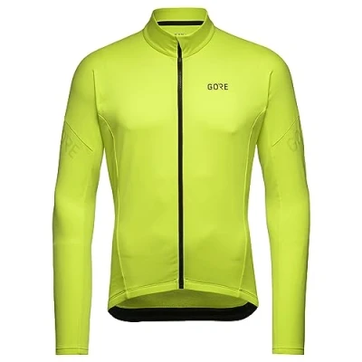 Obrázek GORE WEAR Pánské termo cyklistické trikot, C3, 100647, Žlutá, 3xl