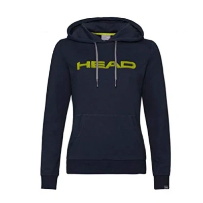 Obrázek HEAD CLUB ROSIE Hoodie Women, dunkelblau/gelb, XS