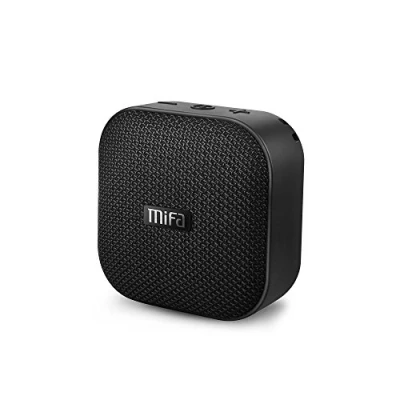 Obrázek MIFA Mini reproduktor A1 Bluetooth, technologie True Wireless Stereo, doba hraní 15 hodin, IP56 vodotěsný a prachotěsný, bezdrátový s 3,5mm audio vstupem, černý